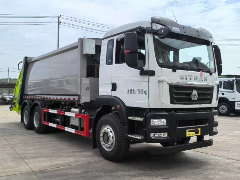 SITRAK 6x4 Rear-Loading Compactor Truck