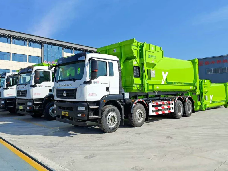 SITRAK 8x4 Hook Lift Refuse Truck