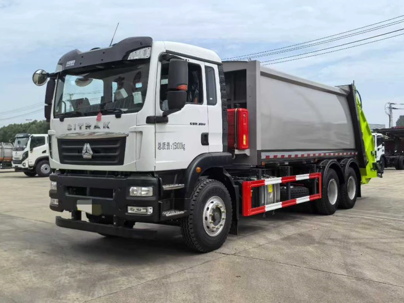 SITRAK 6x4 Rear-Loading Compactor Truck