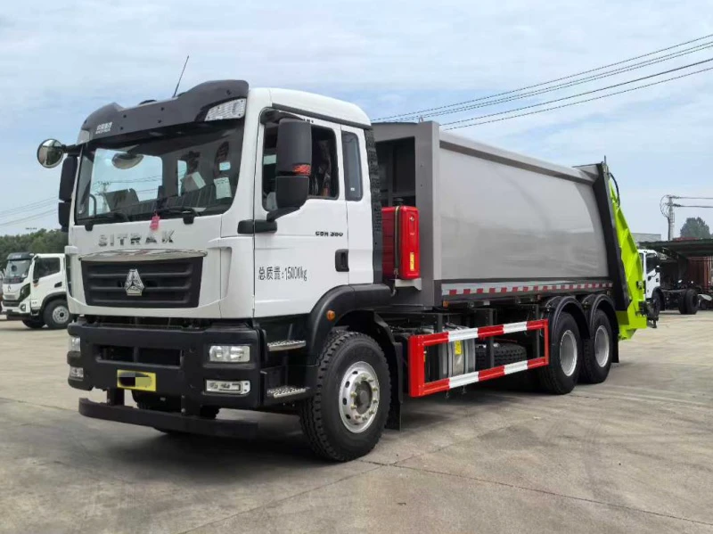 SITRAK 6x4 Rear-Loading Compactor Truck3 SITRAK 6x4 Rear-Loading Compactor Truck3