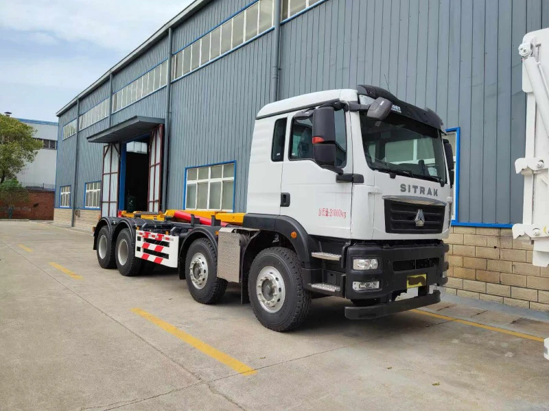 SITRAK 8x4 Hook Lift Refuse Truck