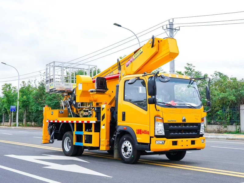 HOWO 4x2 33-Meter Truck-Mounted Boom Lift