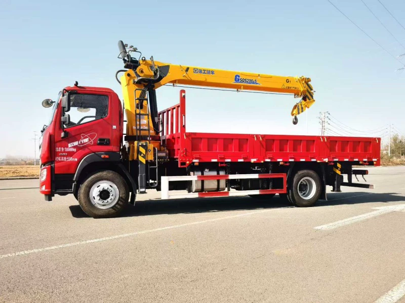 Foton Auman 8T Truck-Mounted Crane 4 Foton Auman 8T Truck-Mounted Crane 4