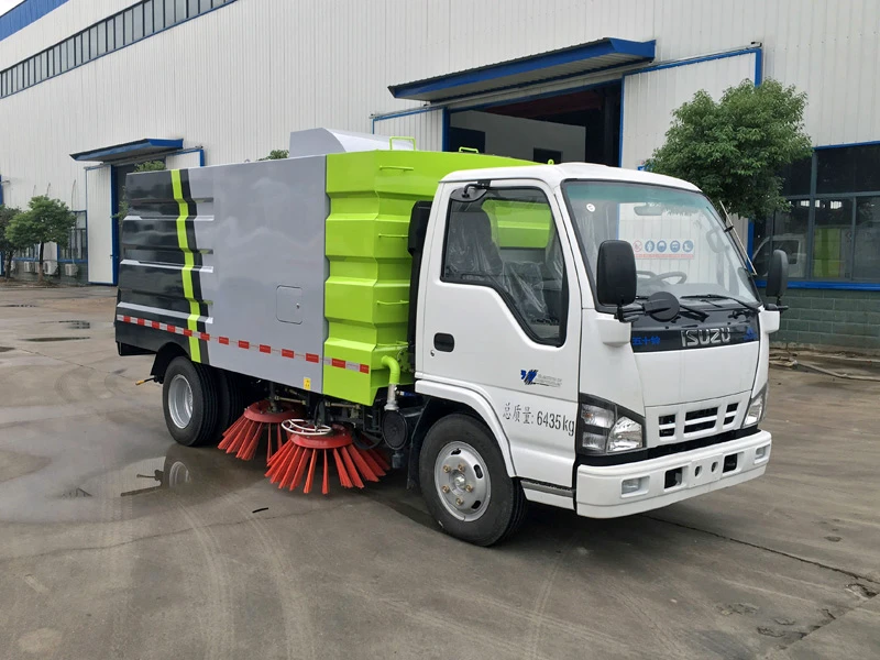 Isuzu Mini Street Sweeping Vehicle 5 Isuzu Mini Street Sweeping Vehicle 5