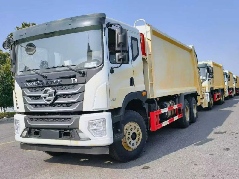 Case Study: Bulk Export of Dongfeng 6x4 20m³ Compactor Trucks (Tandem Axle) to Central Asia