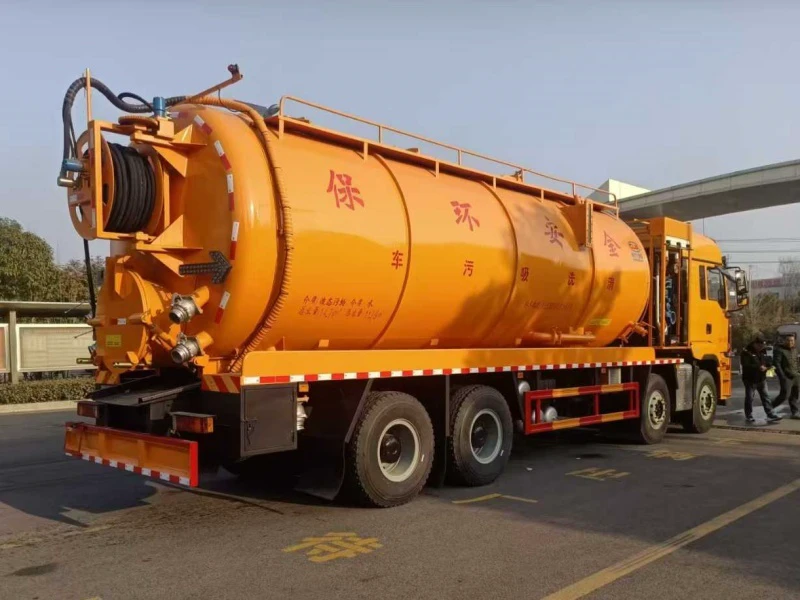 SHACMAN 8×4 Combination Sewer Cleaner 3 SHACMAN 8×4 Combination Sewer Cleaner 3