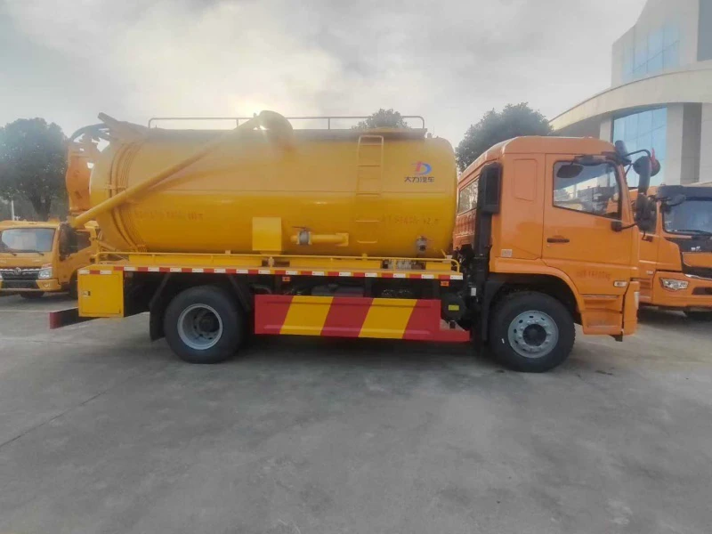 SHACMAN 4x2 Sewer Cleaning & 4x2 Vacuum Truck