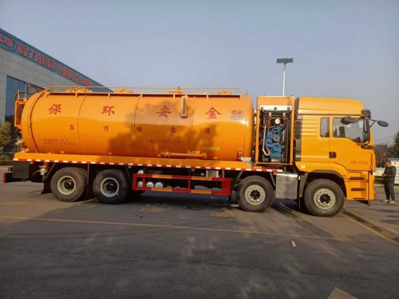 SHACMAN 8×4 Combination Sewer Cleaner 2 SHACMAN 8×4 Combination Sewer Cleaner 2