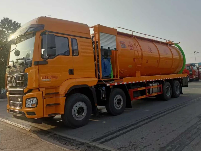 SHACMAN 8×4 Combination Sewer Cleaner 4 SHACMAN 8×4 Combination Sewer Cleaner 4