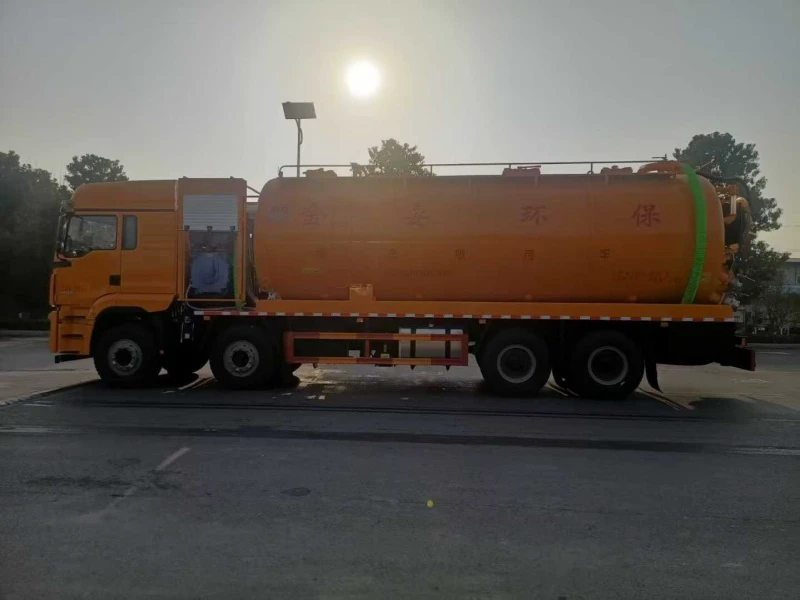 SHACMAN 8×4 Combination Sewer Cleaner 5 SHACMAN 8×4 Combination Sewer Cleaner 5