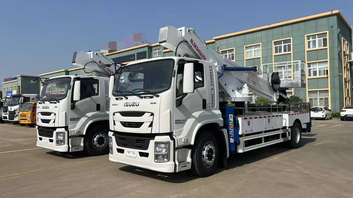 Isuzu 45-Meter Aerial Work Platform (Boom Lift)