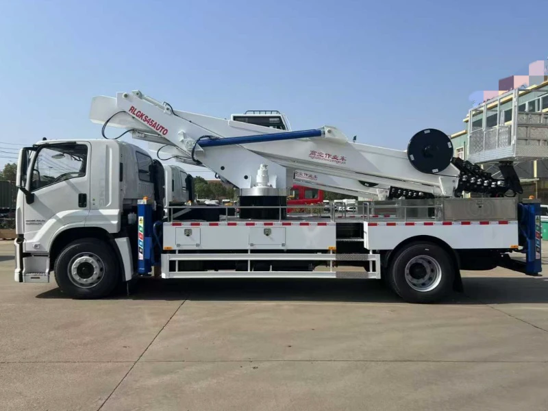 Isuzu 45-Meter Aerial Work Platform (Boom Lift)