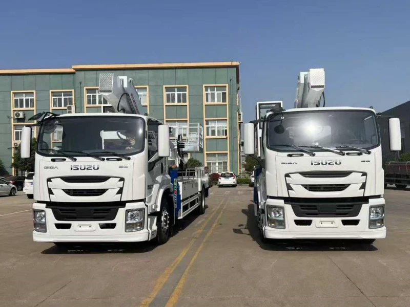 Isuzu 45-Meter Aerial Work Platform (Boom Lift)