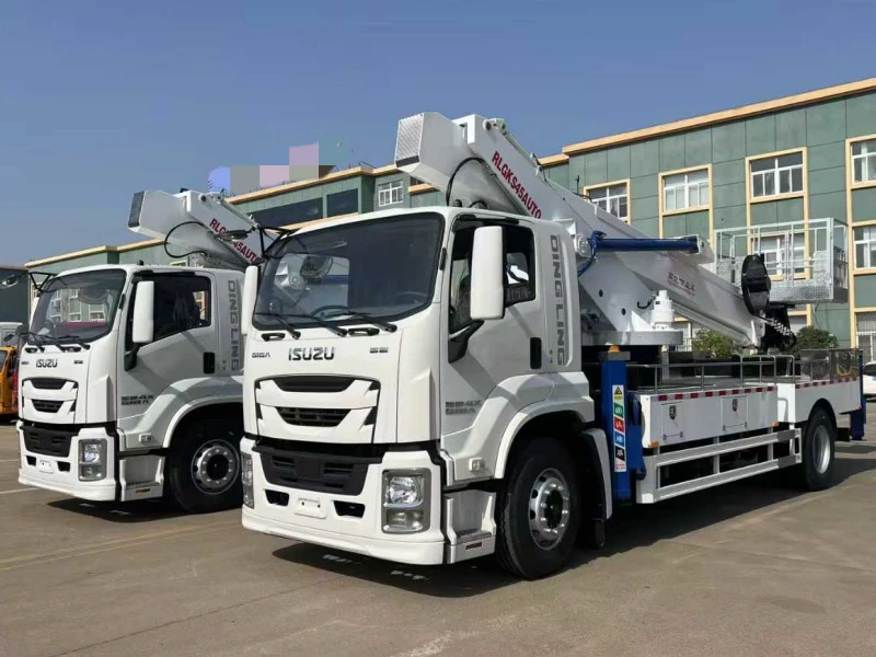 Isuzu 45-Meter Aerial Work Platform (Boom Lift)