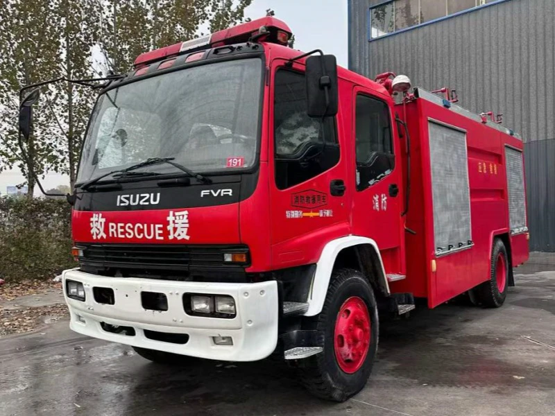 Isuzu FVR Water Tank Fire Truck Product Overview