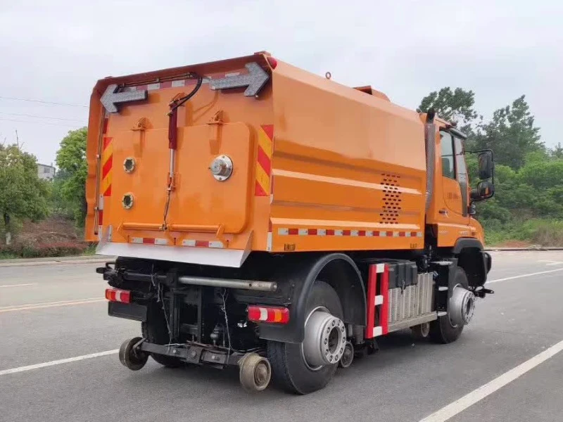 Mercedes-Benz Unimog 4x4 Road-Rail Sweeper Product Introduction