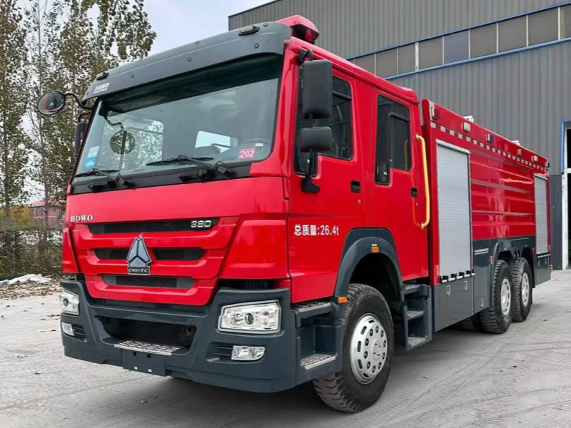 SINOTRUK HOWO Foam Fire Truck
