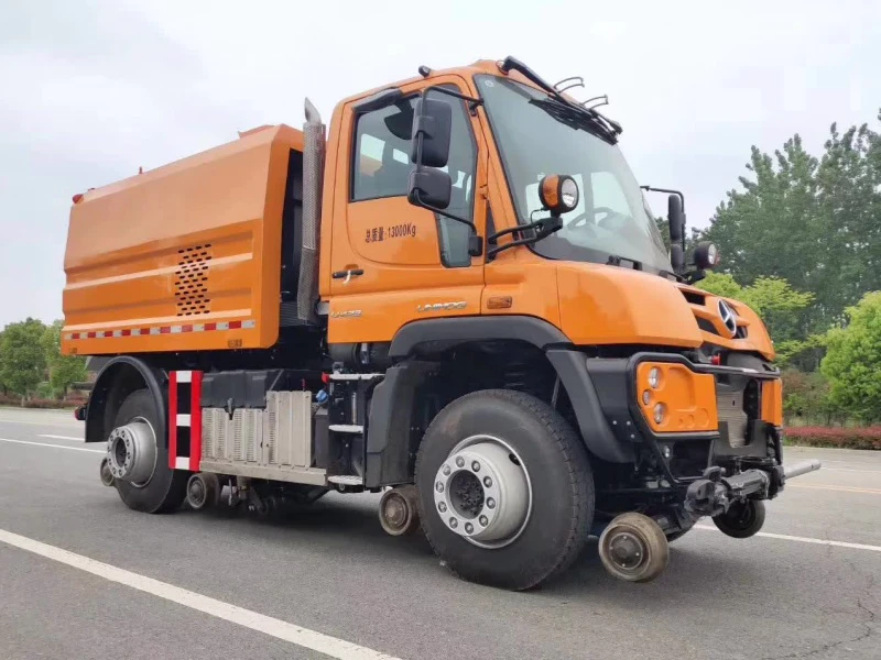 Mercedes-Benz Unimog 4x4 Road-Rail Sweeper Product Introduction