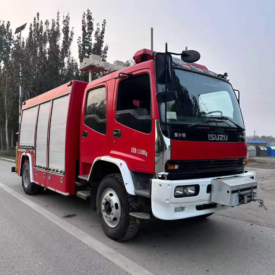 Isuzu 4×2 Emergency Rescue Fire Truck