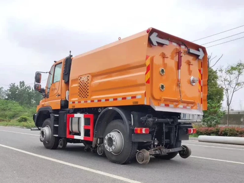 Mercedes-Benz Unimog 4x4 Road-Rail Sweeper Product Introduction