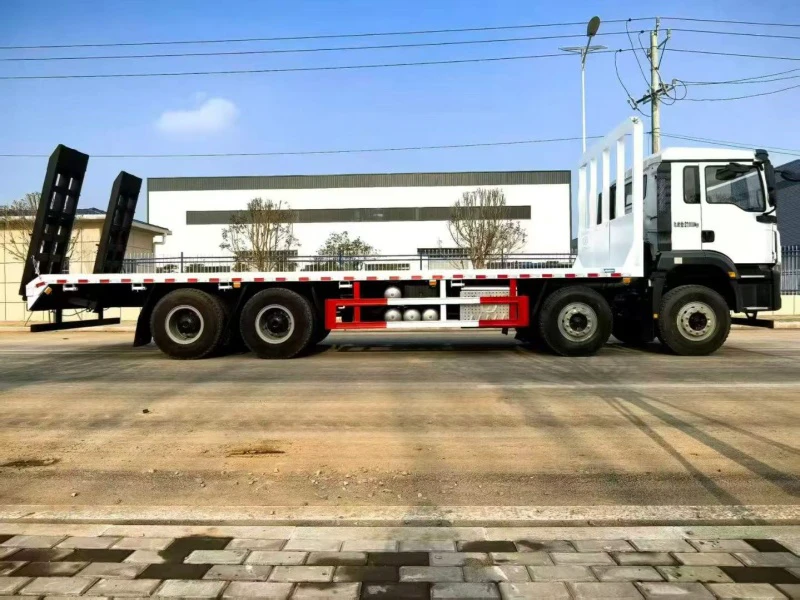 SHACMAN 8x4 Flatbed Truck