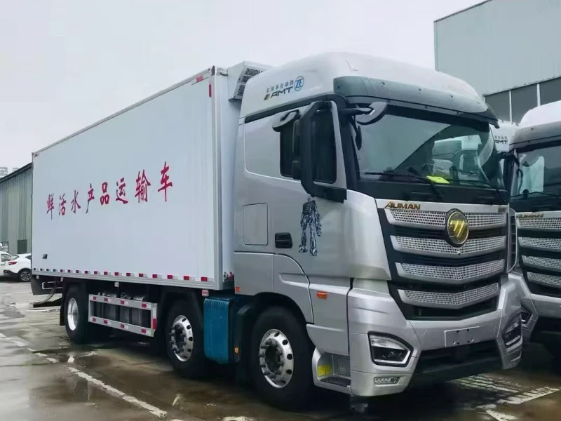 Foton 8x4 Live Fish Transport Truck Ready for Immediate Delivery: Advanced Technology for Sustainable Aquaculture