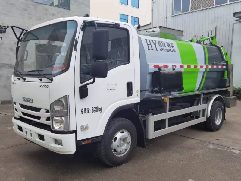 Isuzu Kitchen Waste Collection Truck04 Isuzu Kitchen Waste Collection Truck04