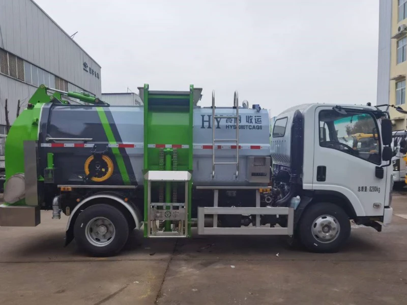 Isuzu Kitchen Waste Collection Truck02 Isuzu Kitchen Waste Collection Truck02