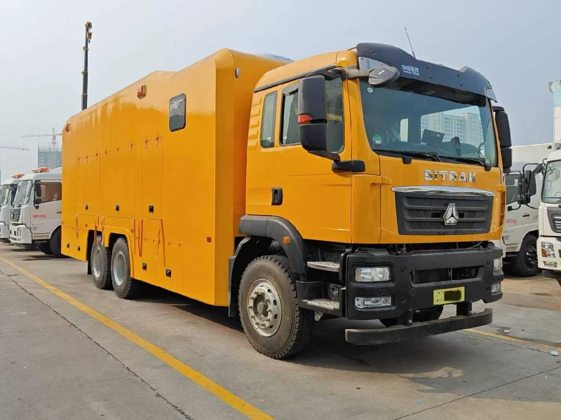 Sinotruk 6×4 Drainage and Emergency Rescue Vehicle