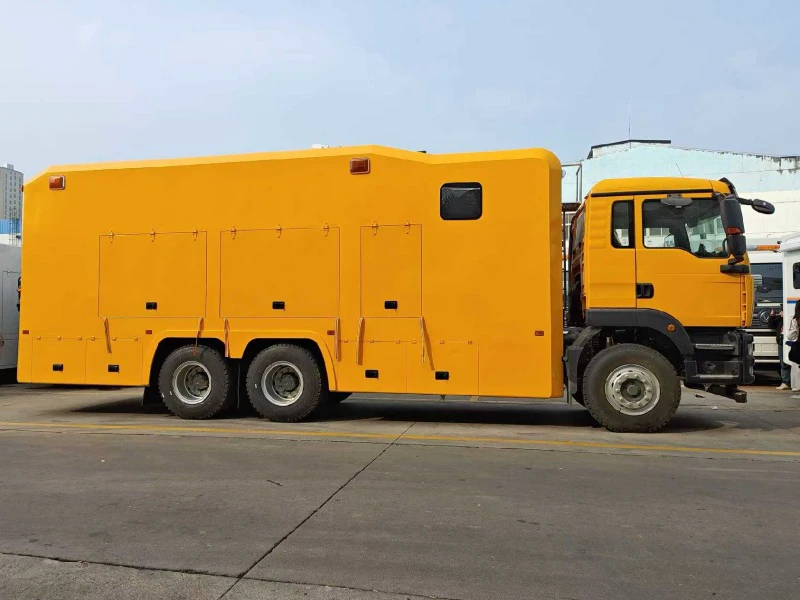 Sinotruk 6×4 Drainage and Emergency Rescue Vehicle