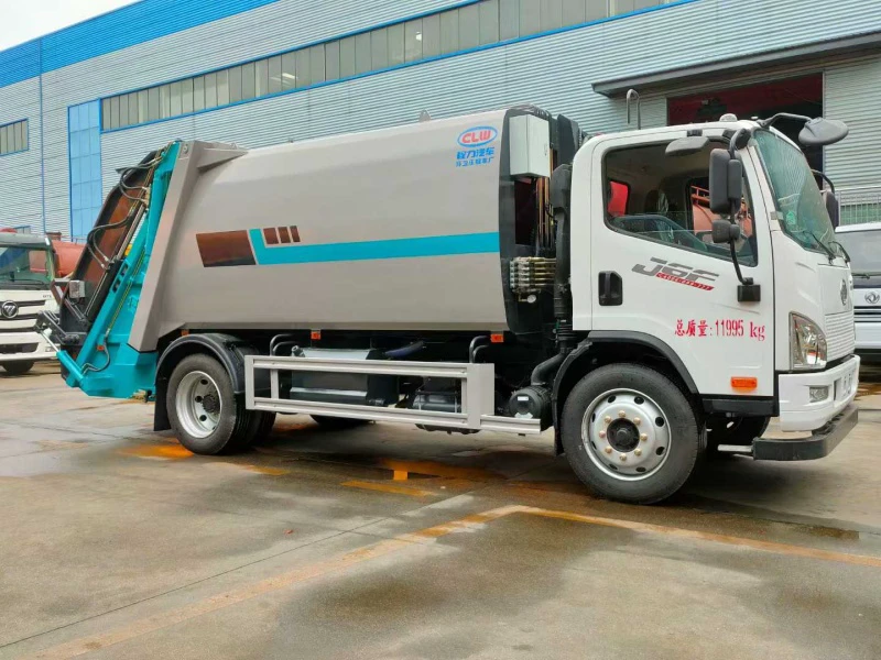 FAW J6F 11 Cubic Meter Refuse Compactor Truck