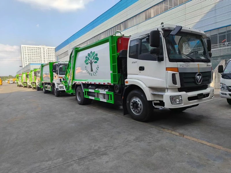 Foton 16 Cubic Meter Refuse Compactor Truck01