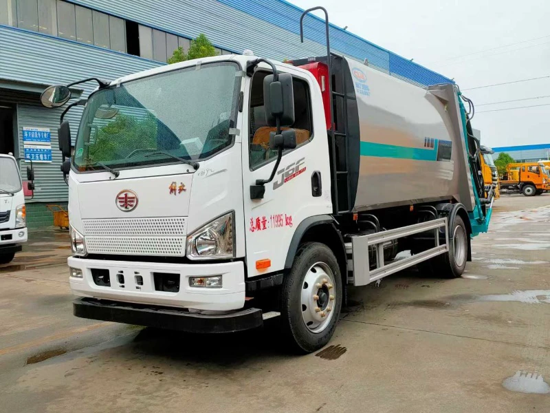 FAW J6F 11 Cubic Meter Refuse Compactor Truck