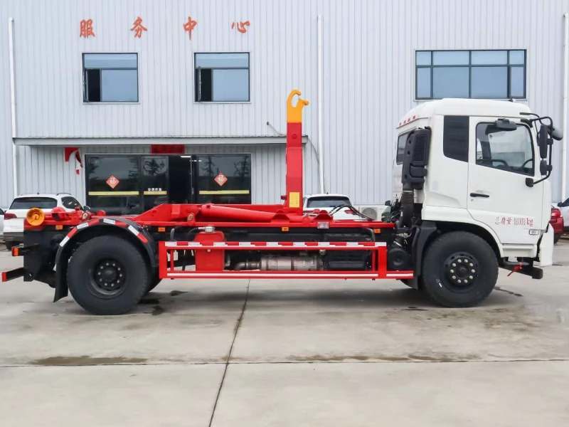 Dongfeng Hook Arm Garbage Truck with 16 m³ Waste Container