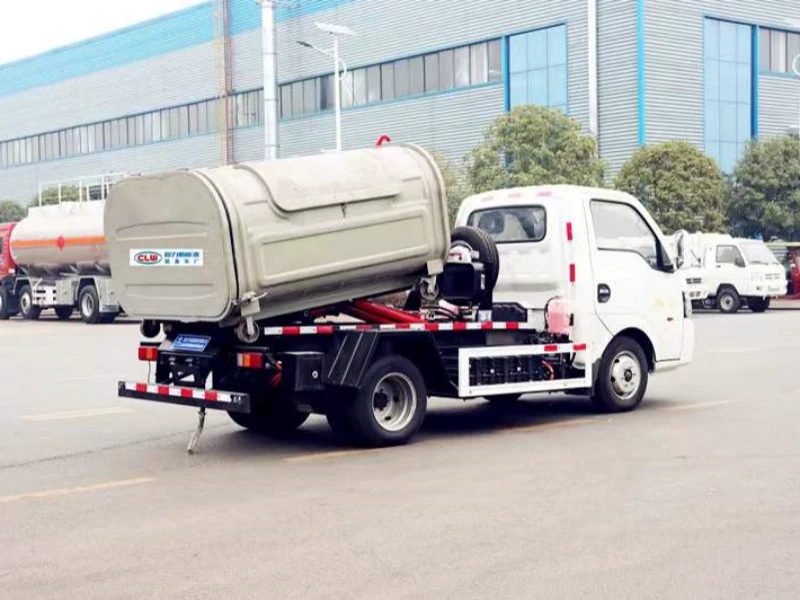 BYD T4 Pure Electric Detachable Container Garbage Truck