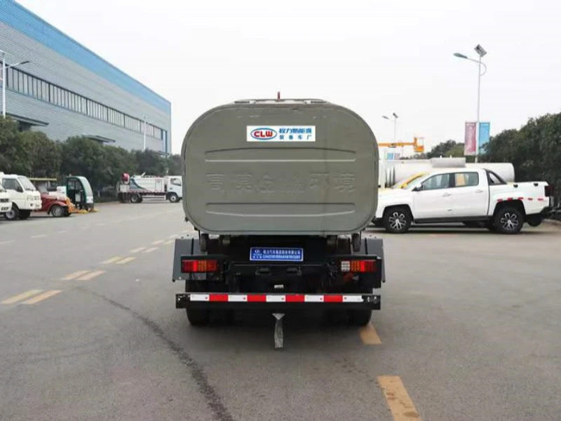 BYD T4 Pure Electric Detachable Container Garbage Truck
