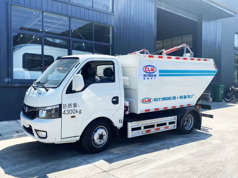 BYD T4 Pure Electric Self-loading Garbage Truck03 BYD T4 Pure Electric Self-loading Garbage Truck03