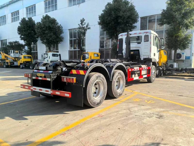 Sinotruk 6×4 Hook Arm Garbage Truck05 Sinotruk 6×4 Hook Arm Garbage Truck05