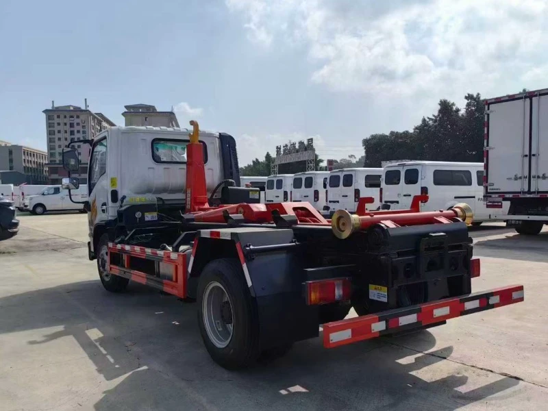 Sinotruk Homan 18-Ton Hook Arm Garbage Truck