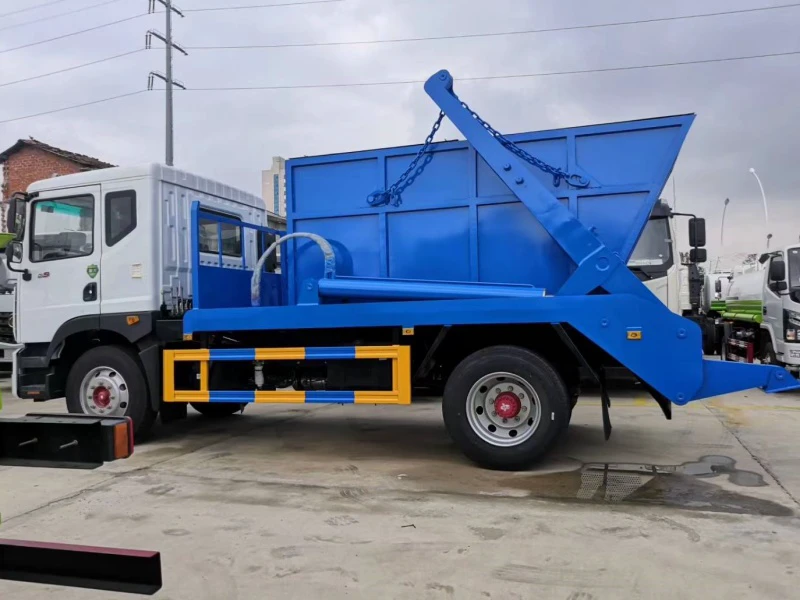 DFAC D9 Swing-Arm Garbage Truck