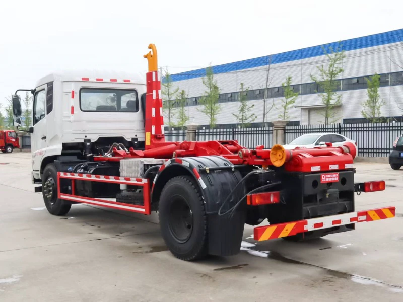 Dongfeng Hook Arm Garbage Truck with 16 m³ Waste Container
