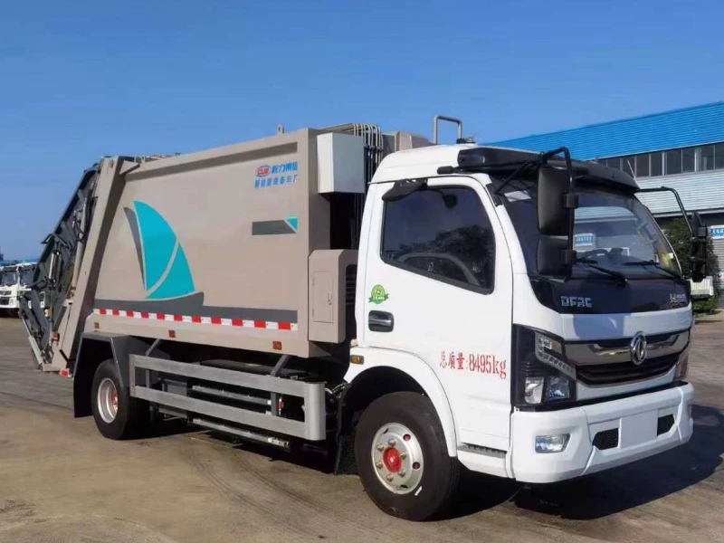 DFAC Pure Electric Compressed Garbage Truck02 DFAC Pure Electric Compressed Garbage Truck02