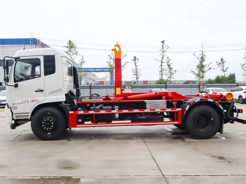 Dongfeng Hook Arm Garbage Truck with 16 m³ Waste Container