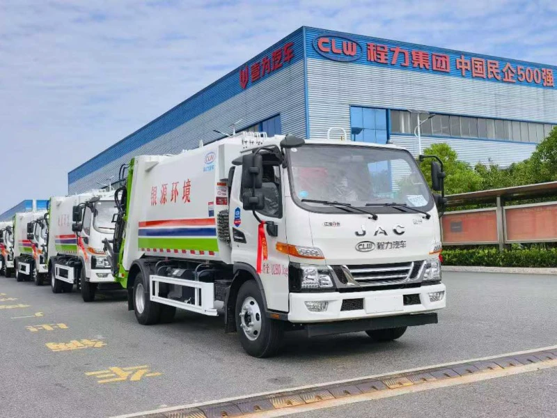 JAC 5.8 Cubic Meter Compressed Garbage Truck
