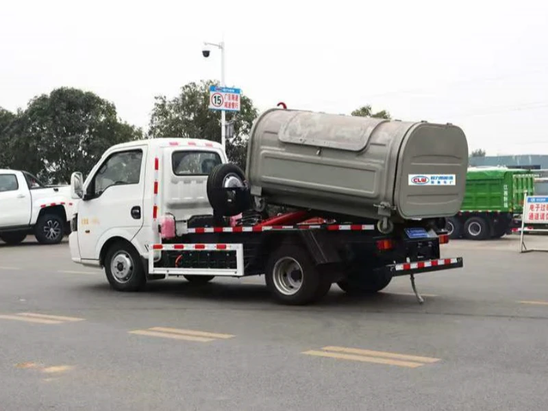 BYD T4 Pure Electric Detachable Container Garbage Truck