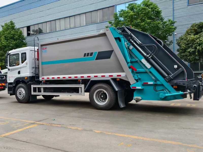 Dongfeng 14 Cubic Meter Compressed Garbage Truck06 Dongfeng 14 Cubic Meter Compressed Garbage Truck06