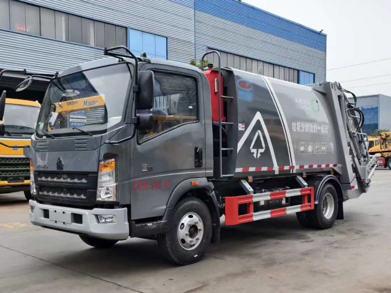 SINOTRUK 8m³ Compressed Garbage Truck