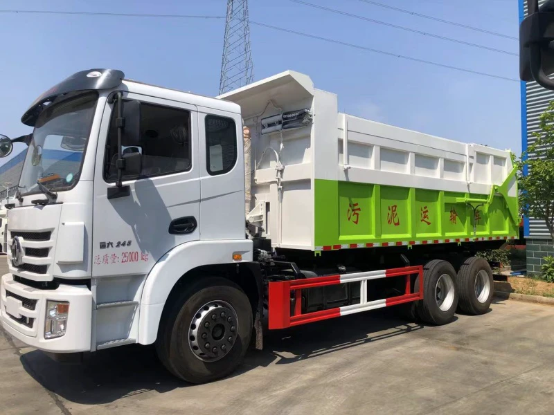 DFAC 6×4 Station-Compatible Garbage Truck