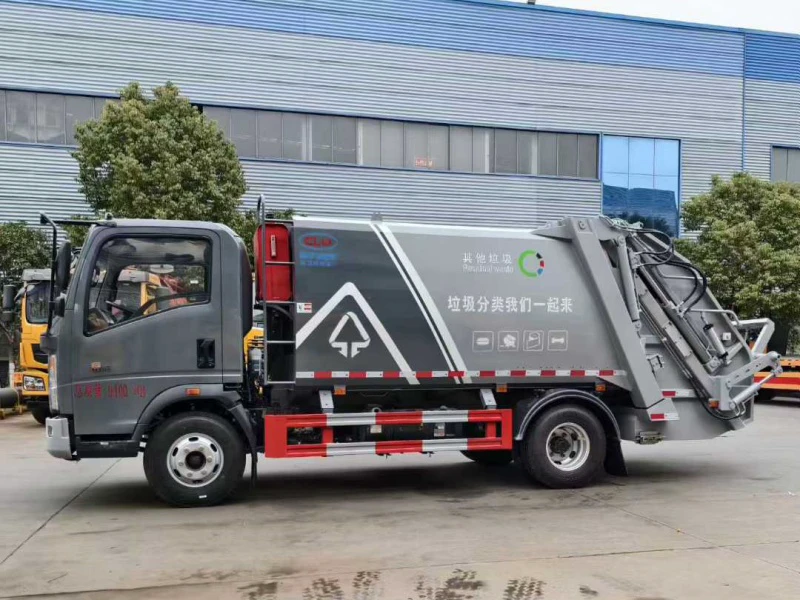 SINOTRUK 8m³ Compressed Garbage Truck06 SINOTRUK 8m³ Compressed Garbage Truck06