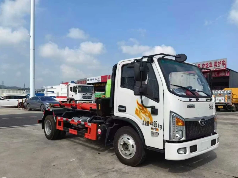 Sinotruk Homan 18-Ton Hook Arm Garbage Truck